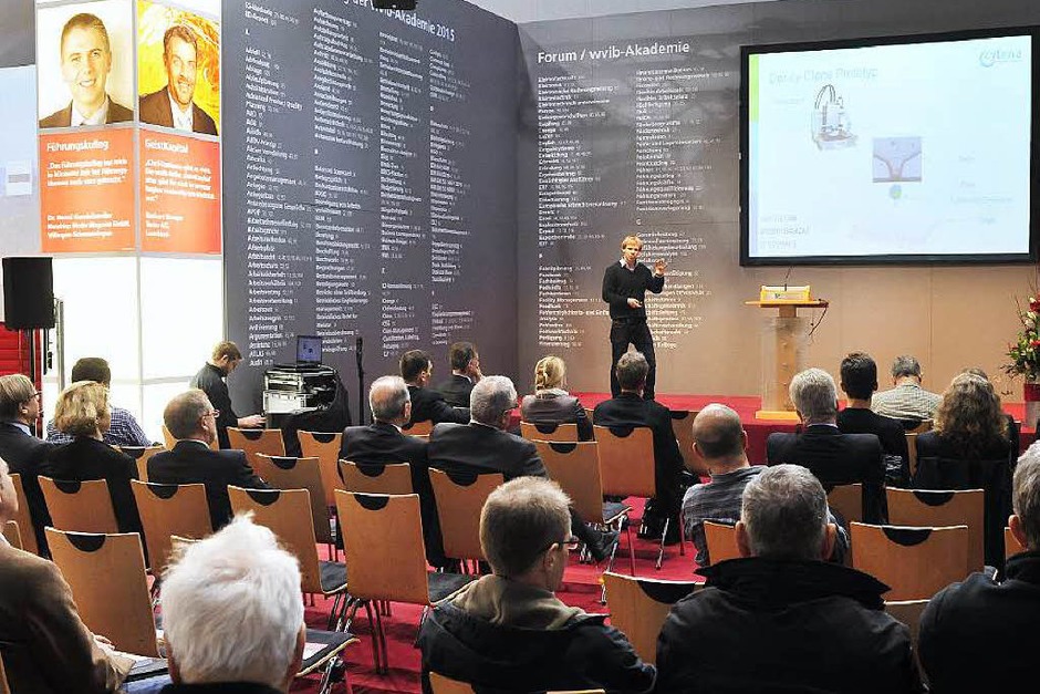 Treffpunkt der regionalen Wirtschaft: die Industriemesse I+E des Wirtschaftsverbandes Industrieller Unternehmen Baden (Foto: Thomas Kunz) Treffpunkt der regionalen Wirtschaft: die Industriemesse I+E des Wirtschaftsverbandes Industrieller Unternehmen Baden (Foto: Thomas Kunz)