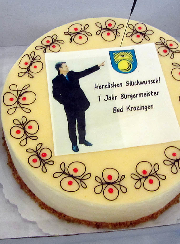 Eine Torte zum Einjährigen - Badische Zeitung