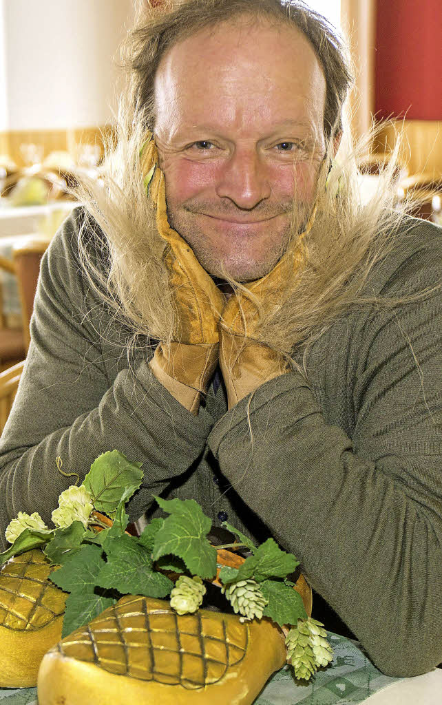 Martin Wangler, alias „Fidelius Waldvogel“ in Rothaus. Foto: Dieckmann - 99656336