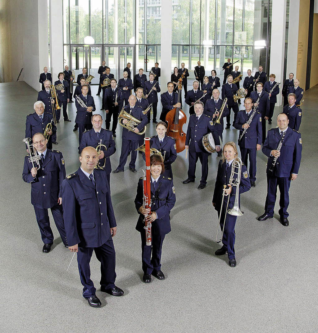 Bundespolizeiorchester München im Kurhaus in Bad Krozingen - Badische Zeitung