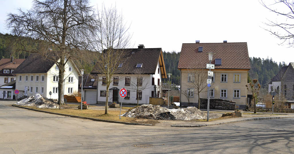 Der Ortskern erhält ein neues Gesicht Friedenweiler Badische Zeitung