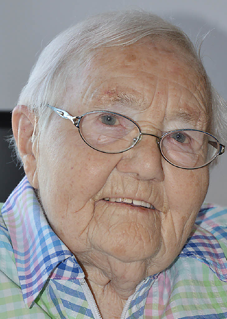 Hannelore Wolf feierte den 90. Geburtstag. Foto: Georg Diehl - 103186317