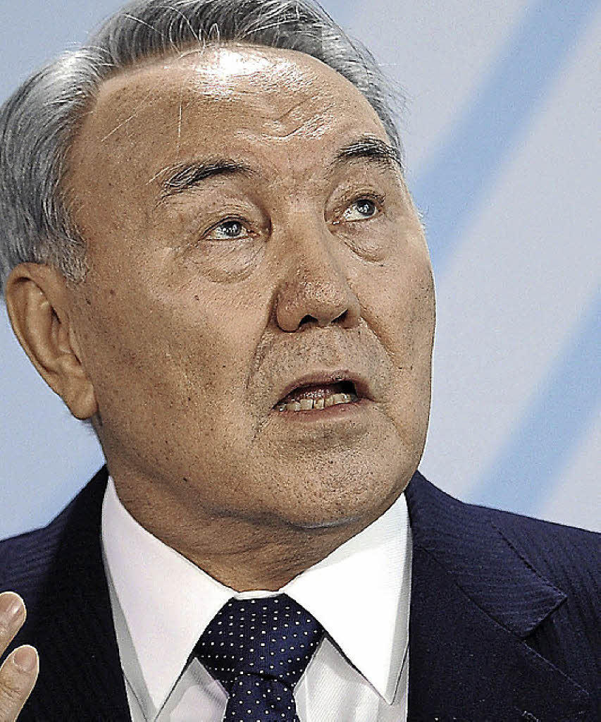 Kasachstans Präsident Nursultan Nasarbajew Foto: dpa