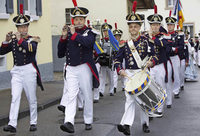 Aufmarsch der Historischen Bürgerwehr in Waldkirch Aufmarsch der Historischen Bürgerwehr in Waldkirch
