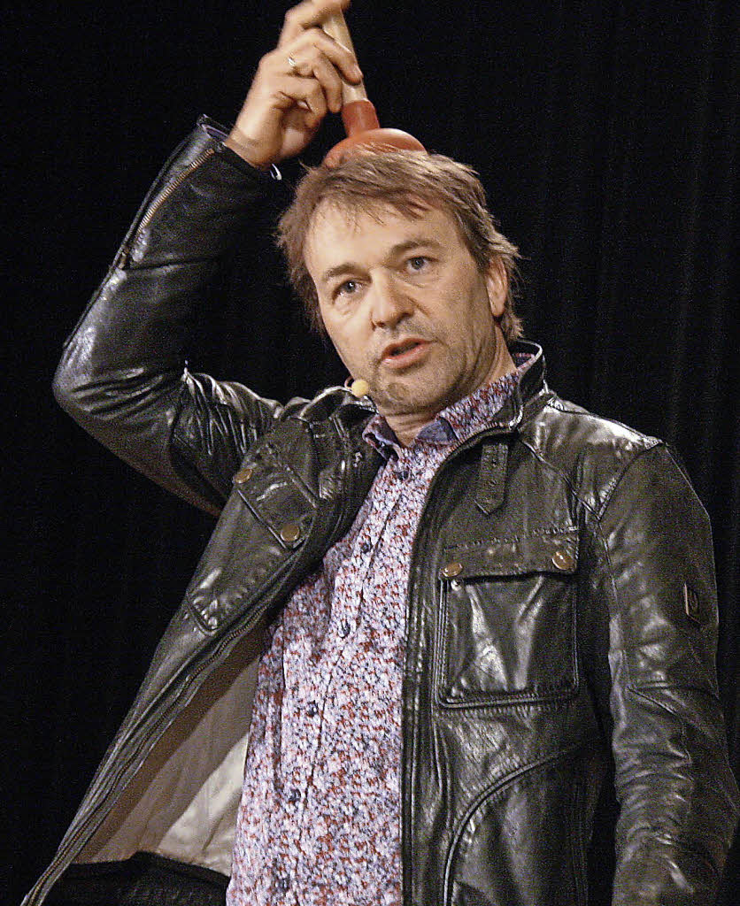 So einer kann ja nur Kabarettist werden - Badische Zeitung