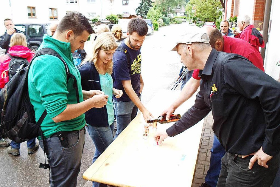 Viel Spaß hatten die Teilnehmer der Rebhisli-Tour. (Foto: Christian Ringwald) Viel Spaß hatten die Teilnehmer der Rebhisli-Tour. (Foto: Christian Ringwald)