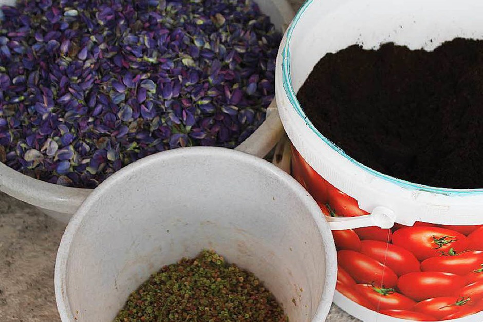 Den Kaffeesatz (rechts) gab es von Gastronomen. (Foto: Cornelia Liebwein) Den Kaffeesatz (rechts) gab es von Gastronomen. (Foto: Cornelia Liebwein)