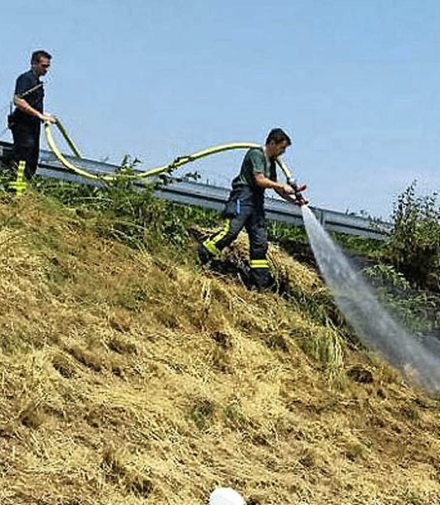 Turbulentes Wochenende für die Löschkräfte - Badische Zeitung