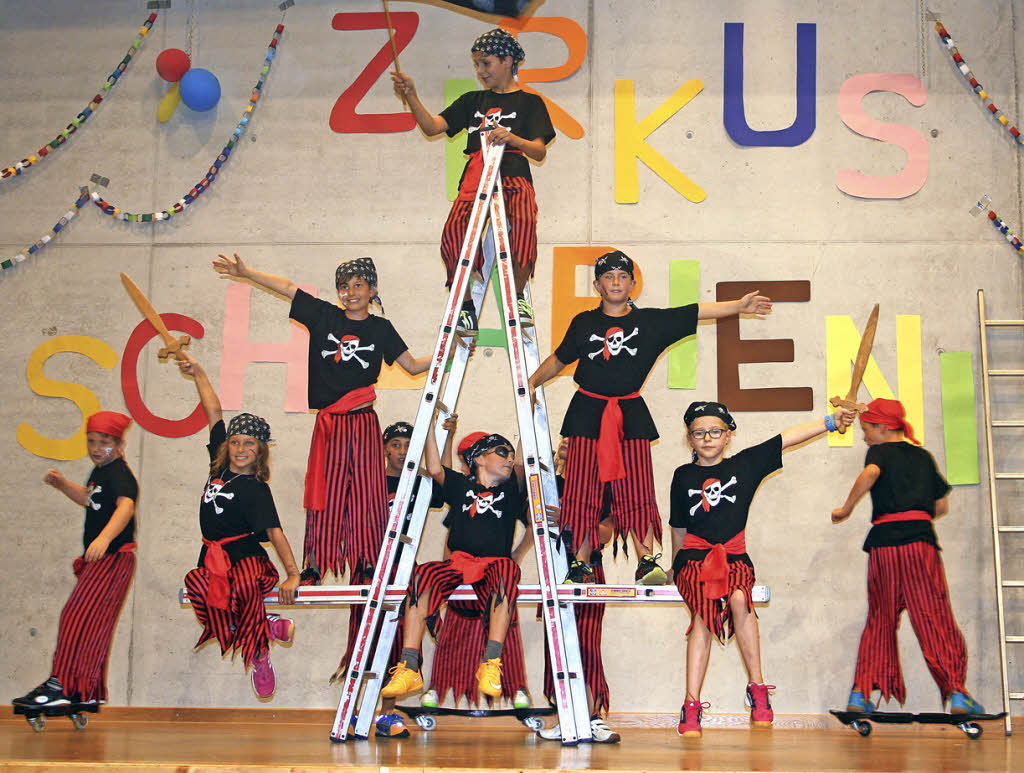 Wenn 132 Mädchen und Jungen zu Zirkusstars werden - Badische Zeitung