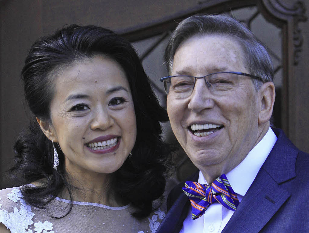 Lea Qin Du und <b>Jürgen Messmer</b> und Ehefrau Lea Qin Du Foto: Patrik Müller - 110844861