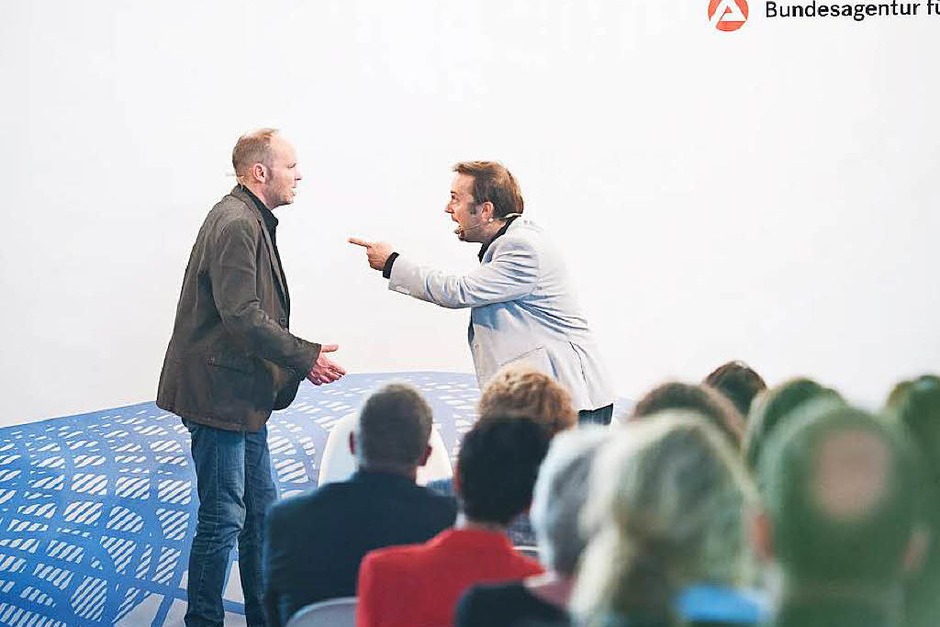 Für Unterhaltung zwischendurch sorgte das Improvisationstheater (Foto: Miroslav Dakov) Für Unterhaltung zwischendurch sorgte das Improvisationstheater (Foto: Miroslav Dakov)
