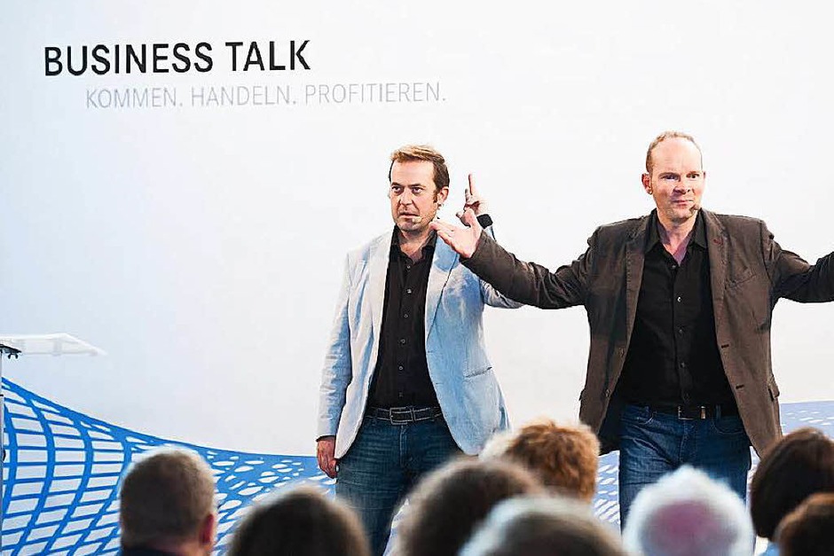 Business Talk in Freiburg (Foto: Miroslav Dakov) Business Talk in Freiburg (Foto: Miroslav Dakov)