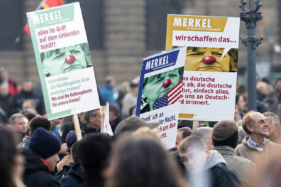 Pegida-Kundgebung (Foto: AFP) Pegida-Kundgebung (Foto: AFP)