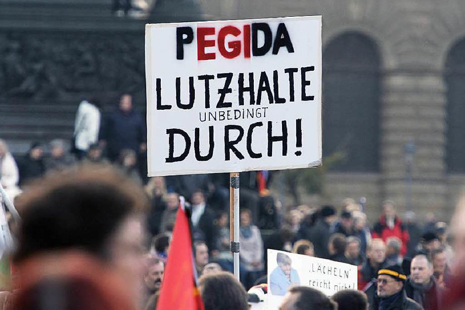 Pegida-Kundgebung (Foto: AFP) Pegida-Kundgebung (Foto: AFP)