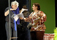 Ueli Bichsel und Silvana Gargiulo im Meck à Frick Ueli Bichsel und Silvana Gargiulo im Meck à Frick