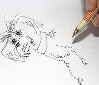 Rudi Bauer hat mehr als 1000 Karikaturen für die Narrenzeitung gezeichnet Rudi Bauer hat mehr als 1000 Karikaturen für die Narrenzeitung gezeichnet