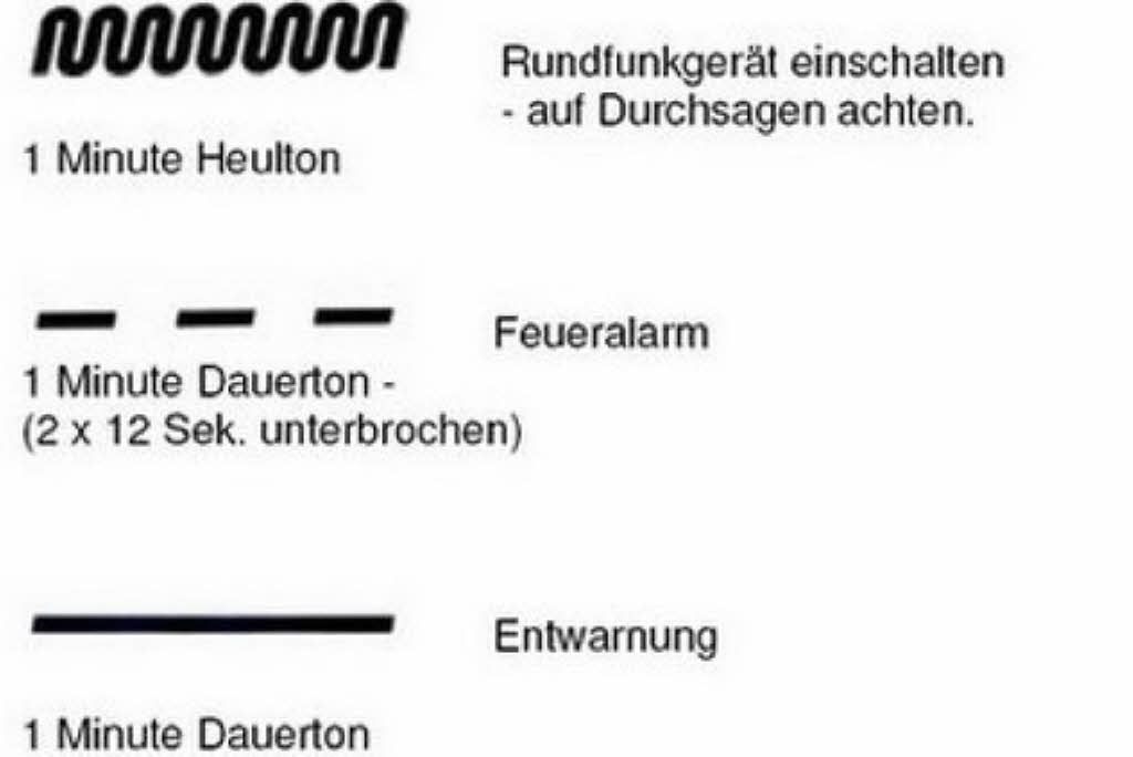 Morgen Sirenenprobe in Freiburg Stadtgespräch fudder Badische Zeitung