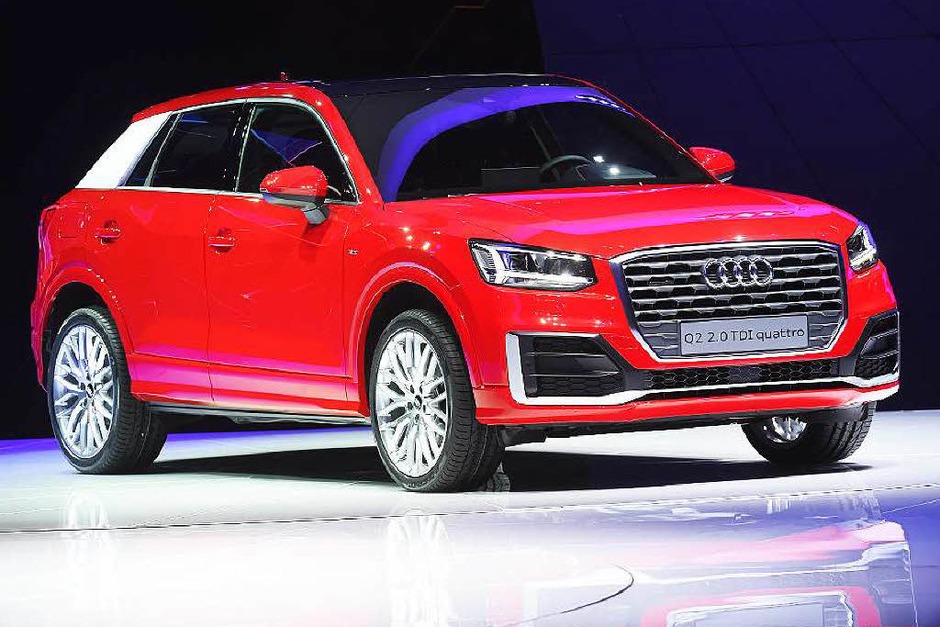 Geländewagen für den Großstadtschungel: der neue Audi Q2. (Foto: dpa) Geländewagen für den Großstadtschungel: der neue Audi Q2. (Foto: dpa)