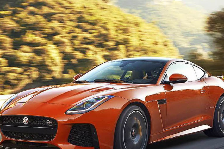 Jaguar F-Type Coupé und Roadster wurden in den SVR-Versionen überarbeitet (Foto: dpa-tmn) Jaguar F-Type Coupé und Roadster wurden in den SVR-Versionen überarbeitet (Foto: dpa-tmn)