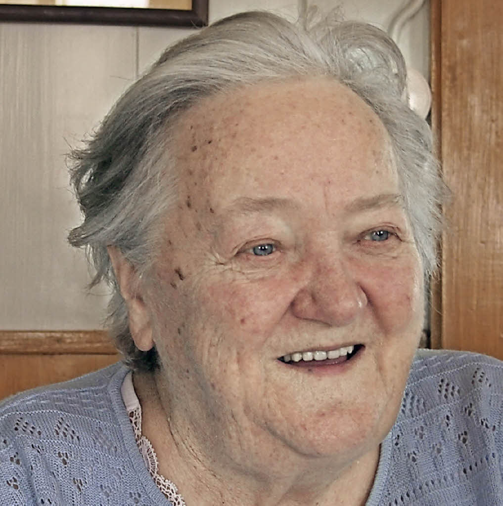 <b>Marie Ruf</b> wird heute in Endenburg 80 Jahre alt. Foto: Poppen - 120298410
