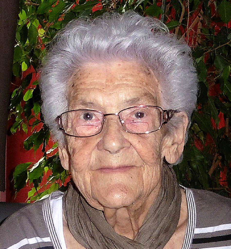 Paula Jäger hat 90. Geburtstag