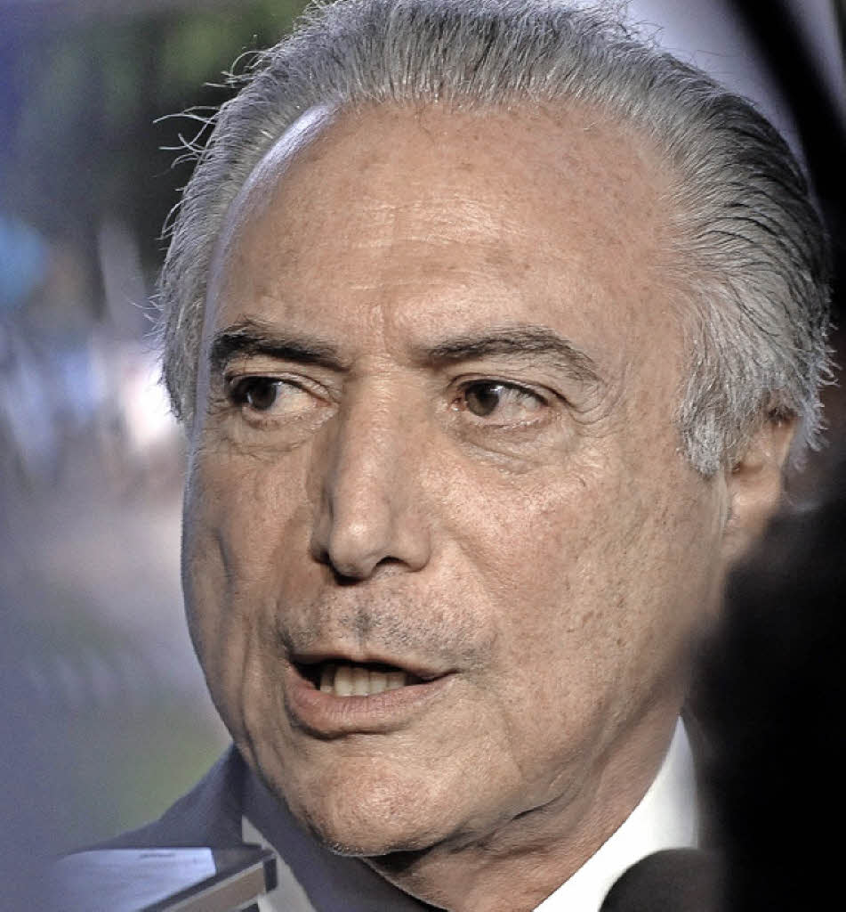 Michel Temer Foto: AFP