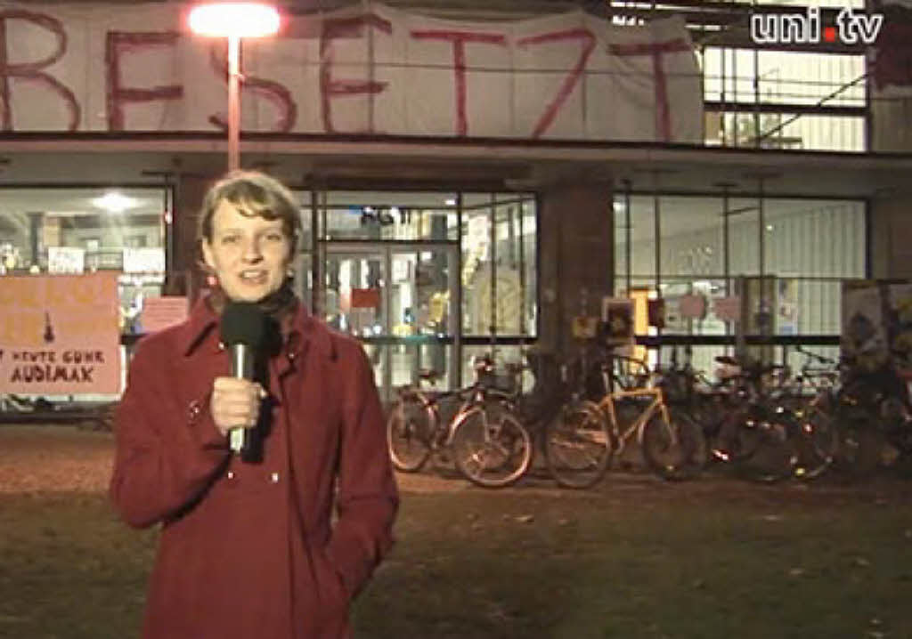 Uni Tv Freiburg Brennt Uni Fudder Badische Zeitung