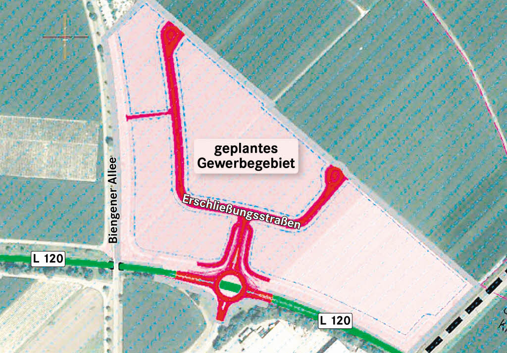 Platz für Gewerbe – und einen Kreisel - Badische Zeitung
