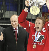Kanada ist Eishockey-Weltmeister: Gratulation vom Kremlchef Kanada ist Eishockey-Weltmeister: Gratulation vom Kremlchef