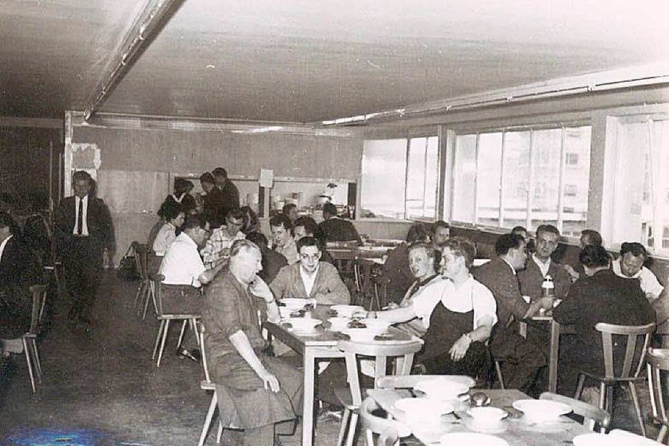 Kurze Pause: Drucker in der firmeneigenen Kantine (Foto: Privat) Kurze Pause: Drucker in der firmeneigenen Kantine (Foto: Privat)
