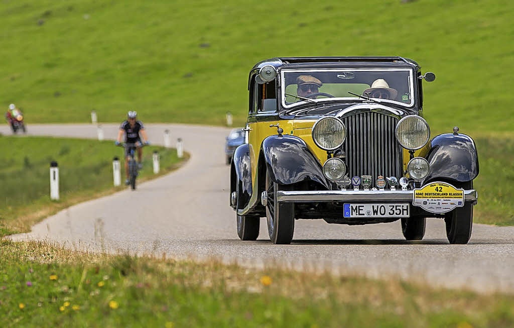 Der älteste Oldtimer im Feld ist Baujahr 1923 - Badische Zeitung