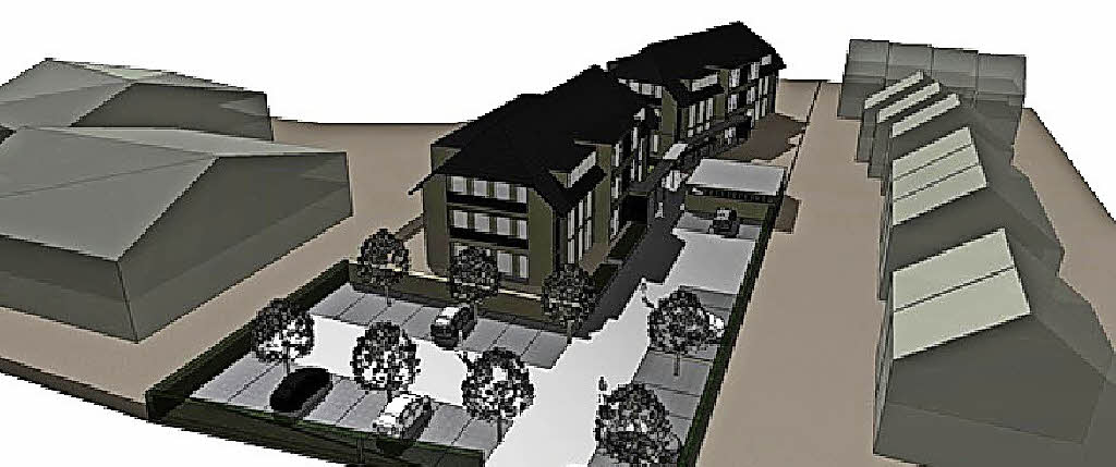 Werbung für den Ursulinenhof - Badische Zeitung