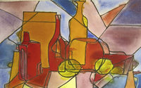 Aquarelle und Eitemperabilder in Lipburg Aquarelle und Eitemperabilder in Lipburg