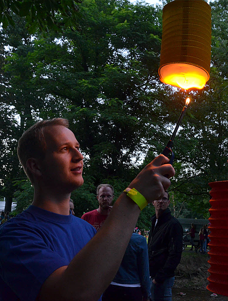 Tausende Feiern beim Lichterfest in Bad Krozingen - Badische Zeitung