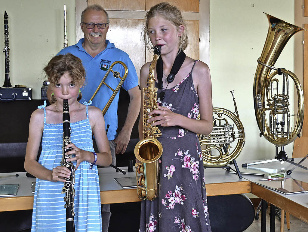 Werbung für die Blasmusik - Badische Zeitung