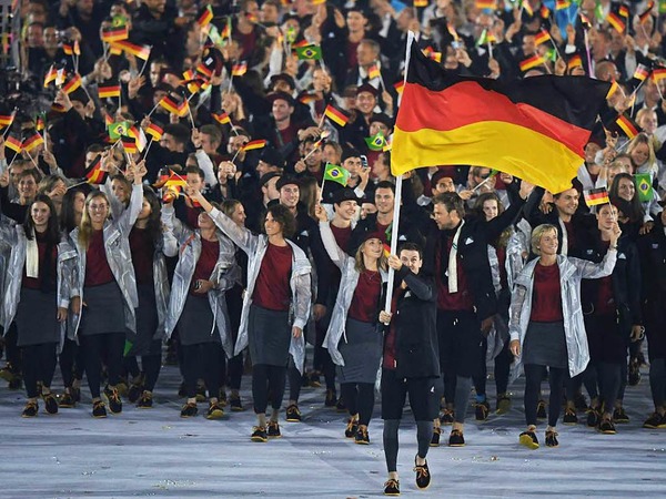 Fotos Die Eröffnungsfeier der Olympischen Spiele in Rio Olympische