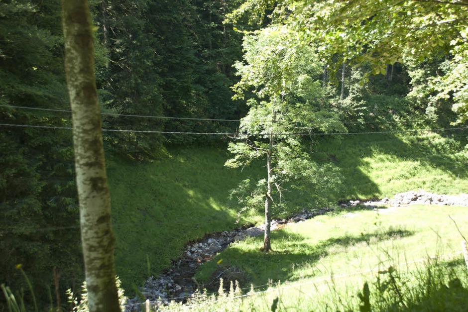 Das Hübschental ist so idyllisch, wie es der Name vermuten lässt. Hier im Schwarzwald entsteht coole Mode, die so schwarz ist, wie der Wald. (Foto: Julia Dreier) Das Hübschental ist so idyllisch, wie es der Name vermuten lässt. Hier im Schwarzwald entsteht coole Mode, die so schwarz ist, wie der Wald. (Foto: Julia Dreier)