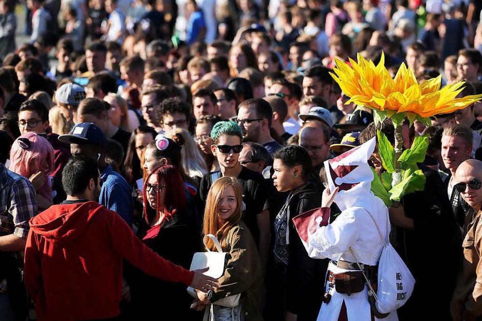Der Andrang ist riesig. Die Publikumstage waren seit Wochen ausverkauft. (Foto: dpa) Der Andrang ist riesig. Die Publikumstage waren seit Wochen ausverkauft. (Foto: dpa)