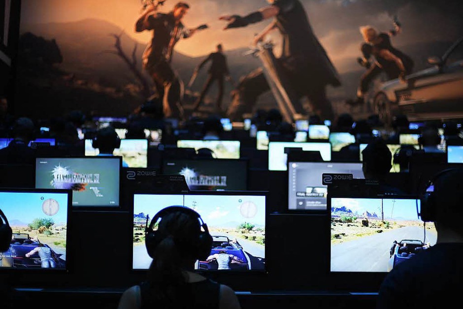 Impressionen von der Gamescom, der weltgrößten Publikumsmesse für Videospiele. (Foto: dpa) Impressionen von der Gamescom, der weltgrößten Publikumsmesse für Videospiele. (Foto: dpa)