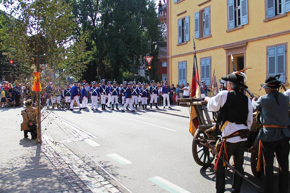 Offenburg feiert sich wegen der 13 Offenburger Forderungen vom 12. September 1847 als Wiege der Demokratie mit dem Freiheitsfest. (Foto: Judith Reinbold) Offenburg feiert sich wegen der 13 Offenburger Forderungen vom 12. September 1847 als Wiege der Demokratie mit dem Freiheitsfest. (Foto: Judith Reinbold)