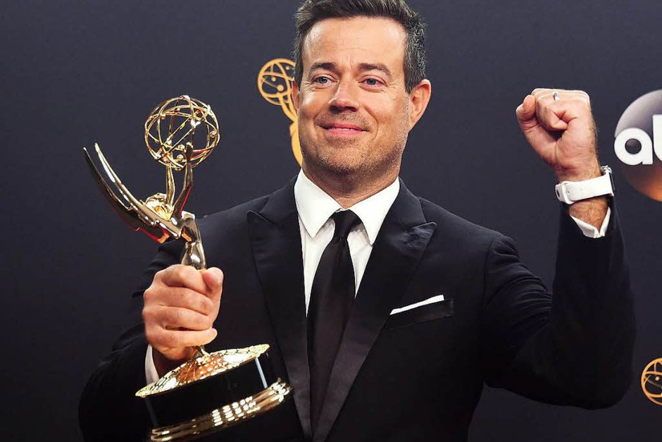 Carson Daly gewann mit „The Voice“ den Emmy für die beste Realityshow. (Foto: AFP) Carson Daly gewann mit „The Voice“ den Emmy für die beste Realityshow. (Foto: AFP)