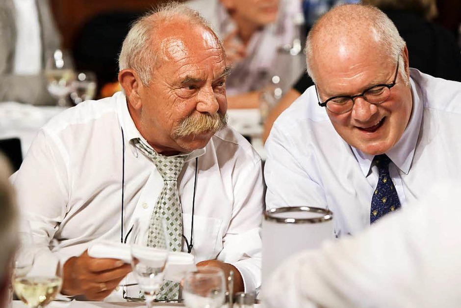 Bruno Kohlmeyer im Gespräch mit BZ-Verleger Wolfgang Poppen (Foto: Christoph Breithaupt) Bruno Kohlmeyer im Gespräch mit BZ-Verleger Wolfgang Poppen (Foto: Christoph Breithaupt)