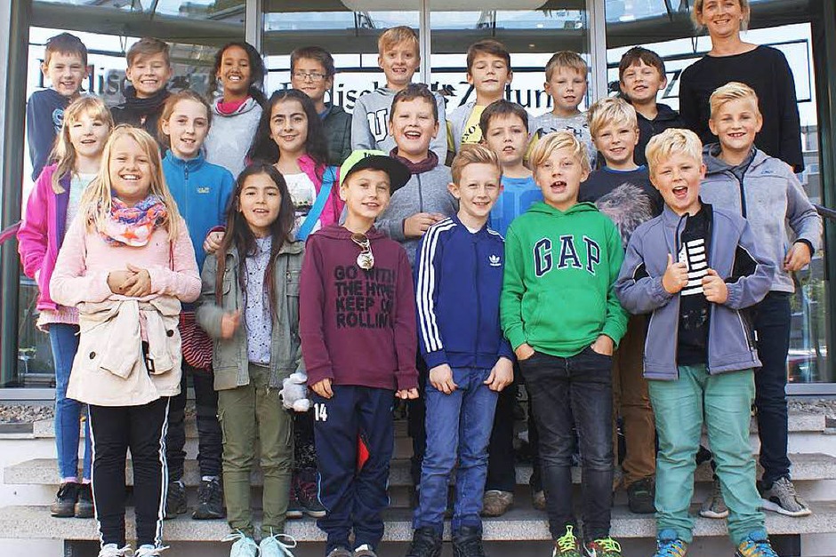 Klasse 4 der Marie-Luise-Kaschnitz-Schule Bollschweil (Foto: Kim Lübke) Klasse 4 der Marie-Luise-Kaschnitz-Schule Bollschweil (Foto: Kim Lübke)