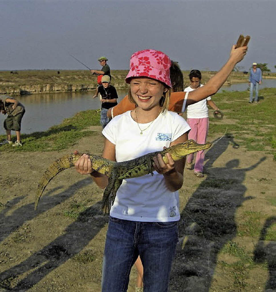 Wo Kaimane auf dem Golfplatz liegen - Badische Zeitung