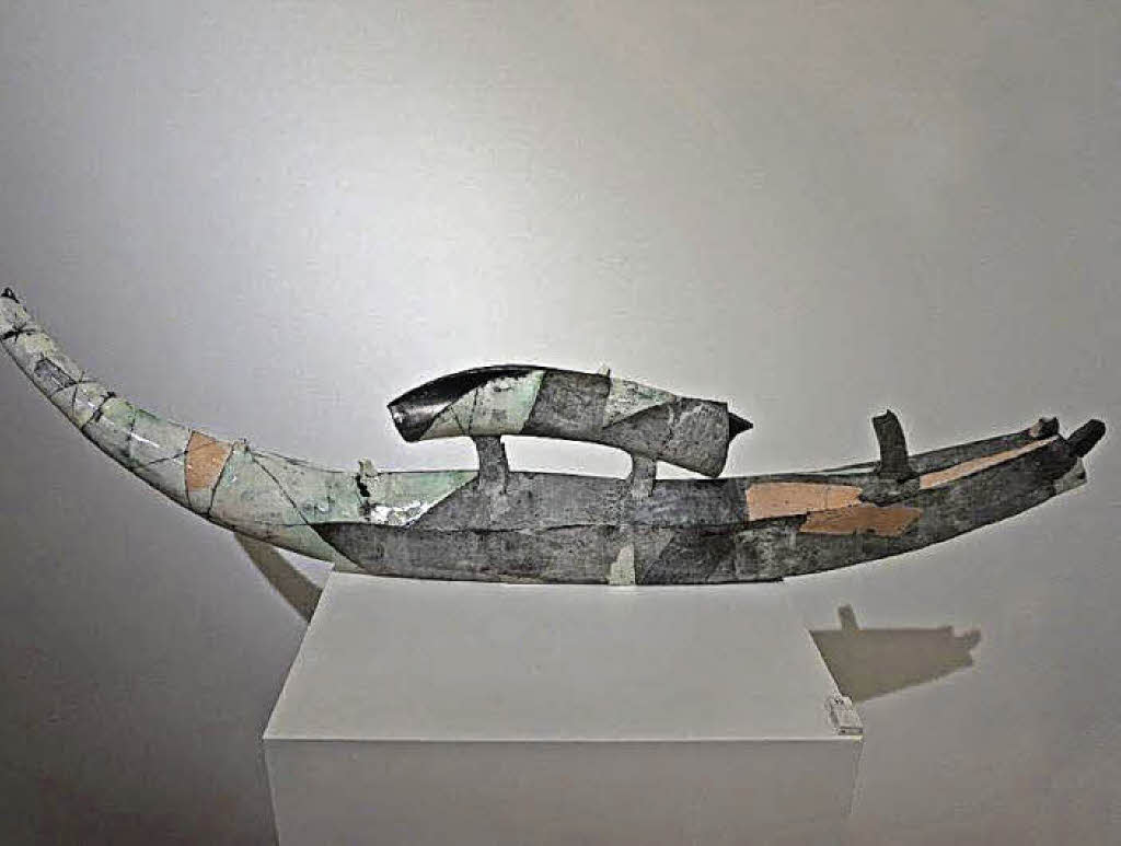 Boote und Stoßzähne aus Keramik - Badische Zeitung