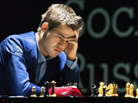 Schach-WM: Magnus Carlsen trifft auf Sergej Karjakin Schach-WM: Magnus Carlsen trifft auf Sergej Karjakin