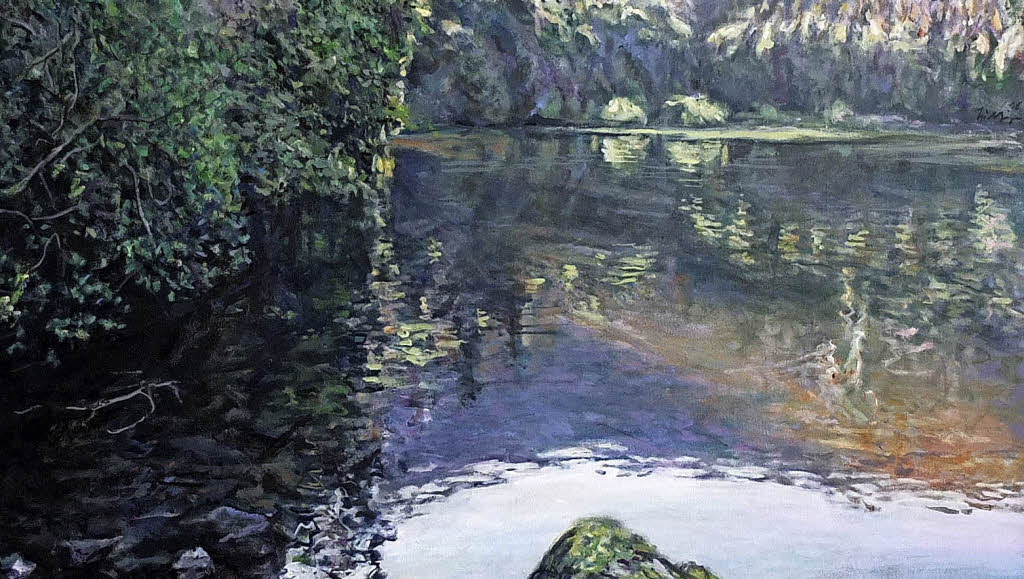 Werke von Jörg Hilfinger in der Festhalle Bad Krozingen-Tunsel - Badische Zeitung