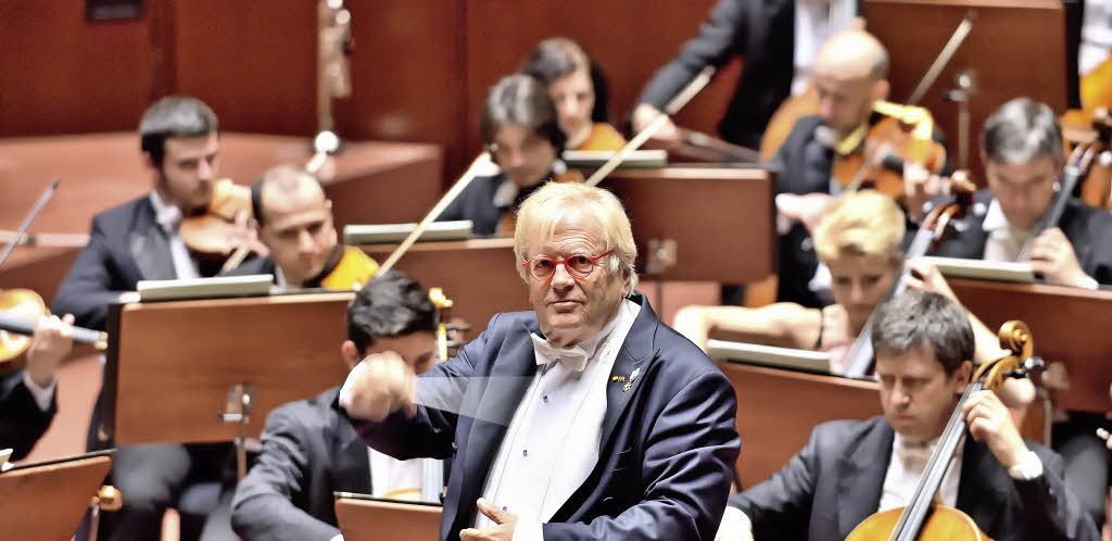 Philharmonie der Nationen und Justus Frantz im Kurhaus Bad Krozingen - Badische Zeitung