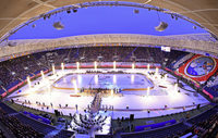 Eishockey im Fußballstadion Eishockey im Fußballstadion
