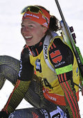 Laura Dahlmeier holt WM-Silber in Hochfilzen Laura Dahlmeier holt WM-Silber in Hochfilzen